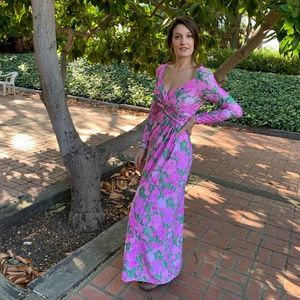 1970’s Robert David Morton gown - Size small